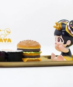 Spastic Pops Designer Brands! IN STOCK: [MOE DOUBLE STUDIO] LE99 Yaya-Burger-Black