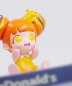 Spastic Pops IN STOCK: [MOE DOUBLE STUDIO] LE99 Yaya-Burger-Orange