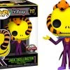 Spastic Pops In Stock: Pop! Disney: TNBC NBC Nightmare Before Christmas - Jack Skellington With Snake Blacklight (Special Edition Exclusive)