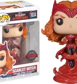 Spastic Pops In Stock: Pop! Marvel: Doctor Strange In The Multiverse Of Madness - Scarlet Witch Floating (Special Edition Exclusive)
