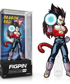 Spastic Pops IN STOCK: FiGPiN Classic DRAGON BALL GT Super Saiyan 4 Vegeta #659
