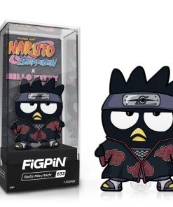 Spastic Pops All In Stock! IN STOCK: FiGPiN Classic NARUTO X HELLO KITTY Badtz-Maru Itachi #633 [1st Edition: LE3000]