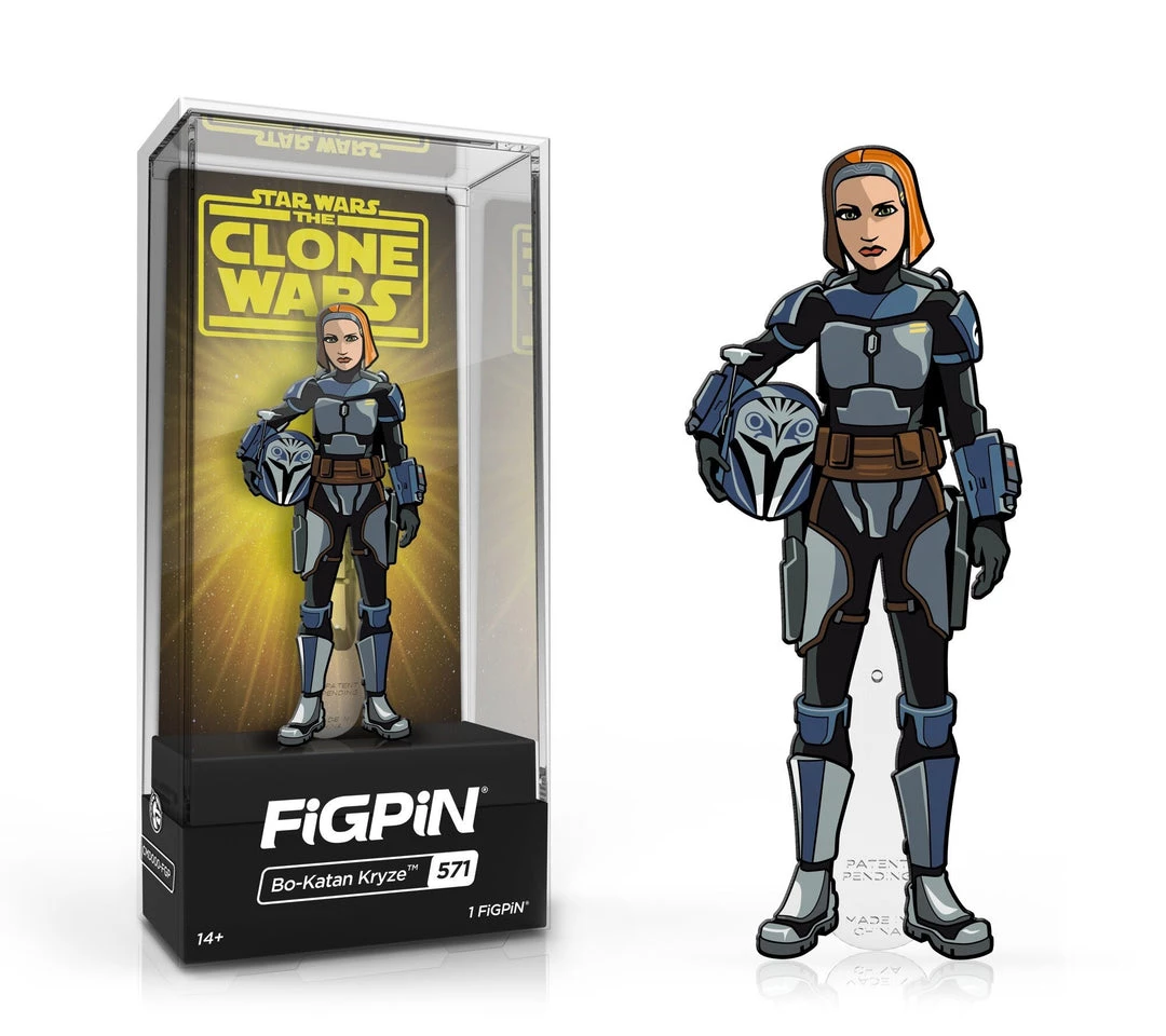 Spastic Pops All In Stock! In Stock: FiGPiN Classic Star Wars: The Clone Wars Bo-Katan Kryze #571 (LE3000) 1 Spastic Pops All In Stock! In Stock: FiGPiN Classic Star Wars: The Clone Wars Bo-Katan Kryze #571 (LE3000)