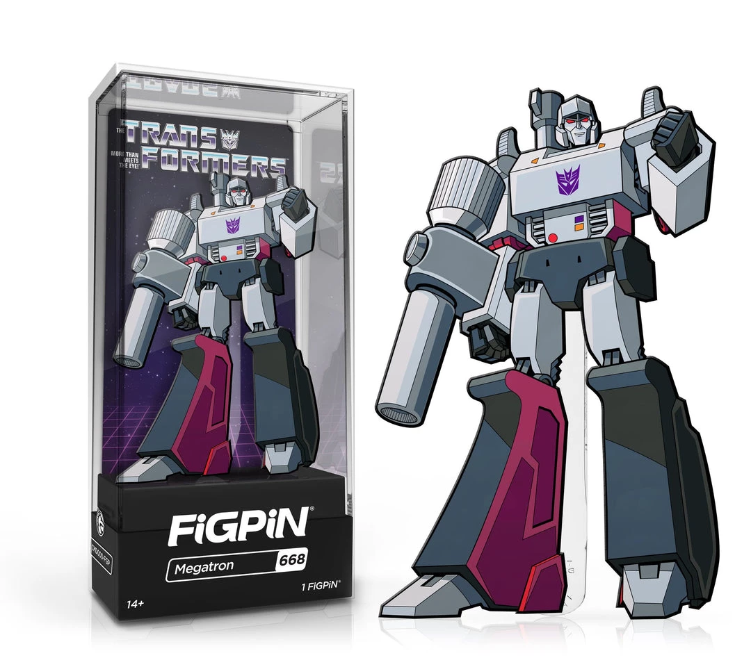 Spastic Pops All In Stock! IN STOCK: FiGPiN Classic TRANSFORMERS Megatron #668 1 Spastic Pops All In Stock! IN STOCK: FiGPiN Classic TRANSFORMERS Megatron #668