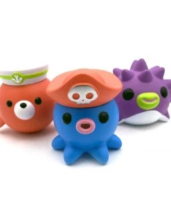 Spastic Pops IN STOCK Spastic Collectibles Exclusive LE199 Blacklight Reactive Orca & Friends [Kaze Studio X Martian Toys]