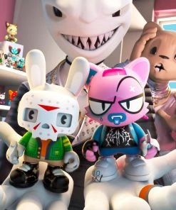 Spastic Pops IN STOCK: SuperPlastic Janky Series Three Designer Brands!