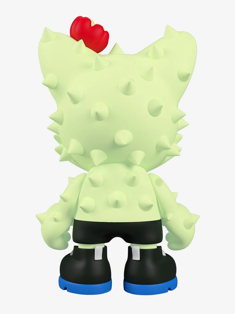 Spastic Pops SUPERPLASTIC LE500 Glow-in-the-Dark Nopalito SuperJanky By EGC Designer Brands! 4 Spastic Pops SUPERPLASTIC LE500 Glow-in-the-Dark Nopalito SuperJanky By EGC Designer Brands!