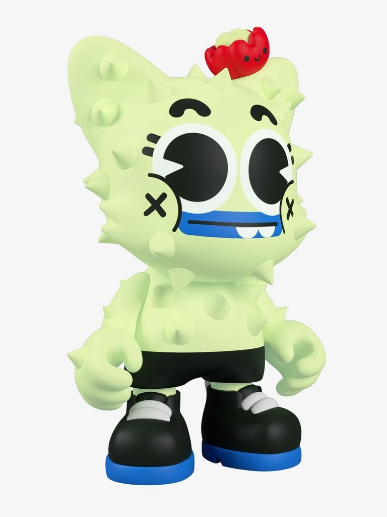 Spastic Pops SUPERPLASTIC LE500 Glow-in-the-Dark Nopalito SuperJanky By EGC Designer Brands! 1 Spastic Pops SUPERPLASTIC LE500 Glow-in-the-Dark Nopalito SuperJanky By EGC Designer Brands!