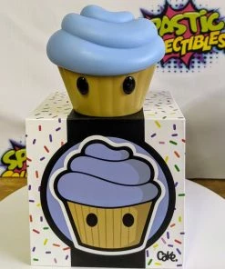 Spastic Pops Designer Brands! In Stock: TRASH PANDA TOYS Original Blue Cake Vinyl Figure