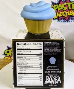 Spastic Pops Designer Brands! In Stock: TRASH PANDA TOYS Original Blue Cake Vinyl Figure