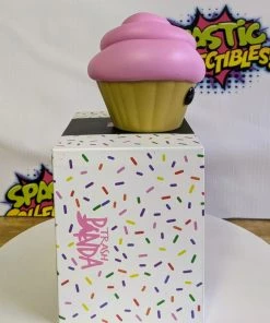 Spastic Pops In Stock: TRASH PANDA TOYS Original Pink Cake Vinyl Figure