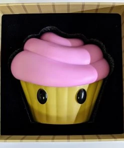 Spastic Pops In Stock: TRASH PANDA TOYS Original Pink Cake Vinyl Figure