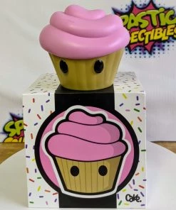 Spastic Pops In Stock: TRASH PANDA TOYS Original Pink Cake Vinyl Figure