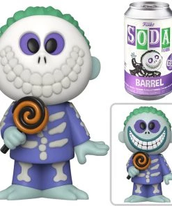 Spastic Pops Disney! IN STOCK: [Vinyl Soda] Disney NBC Nightmare Before Christmas - Barrel [with 1 In 6 Chance At Chase!]