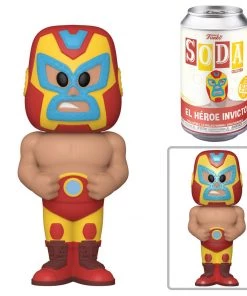 Spastic Pops IN STOCK: [Vinyl Soda] Marvel Lucha Libre (Luchadores) - El Heroe Invicto (Iron Man) [with 1 In 6 Chance At Chase!] Marvel!