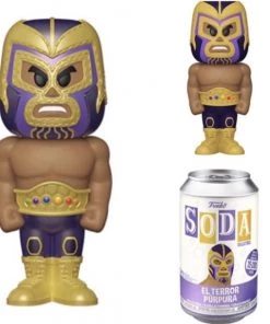 Spastic Pops Marvel! IN STOCK: [Vinyl Soda] Marvel Lucha Libre (Luchadores) - El Terror Purpura (Thanos) [with 1 In 6 Chance At Chase!]