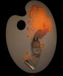 Spastic Pops Designer Brands! IN STOCK [WEARTDOING] LE199 The Sleeping Beauty Of Color-GID Orange