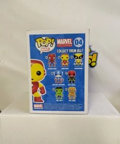 Spastic Pops Iron Man [2014 Release (Marvel Universe Logo, Bold Font, English Only)]