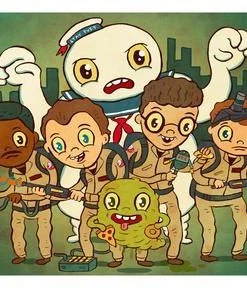 Spastic Pops Designer Brands! JELLYKOE: "Ghostbusters" Limited Edition Print
