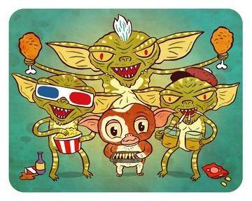 Spastic Pops JELLYKOE: "Gremlins" 8 X 10 Limited Edition Print 1 Spastic Pops JELLYKOE: "Gremlins" 8 X 10 Limited Edition Print