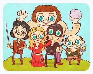 Spastic Pops Designer Brands! JELLYKOE: "Princess Bride" Limited Edition 8 X 10 Print 1 Spastic Pops Designer Brands! JELLYKOE: "Princess Bride" Limited Edition 8 X 10 Print