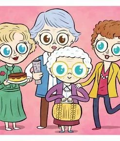 Spastic Pops JELLYKOE: "Thank You For Being A Friend" 8 X 10 Limited Edition Print Designer Brands!