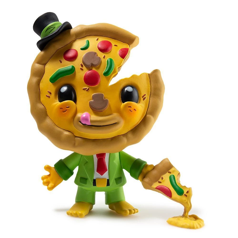 Spastic Pops KIDROBOT LYLA & PIPER TOLLESON - 4" MY LITTLE PIZZA - GREEN Designer Brands! 1 Spastic Pops KIDROBOT LYLA & PIPER TOLLESON - 4" MY LITTLE PIZZA - GREEN Designer Brands!