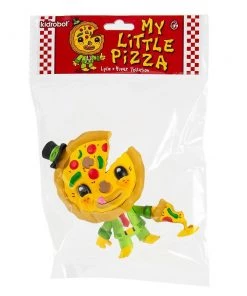 Spastic Pops KIDROBOT LYLA & PIPER TOLLESON - 4" MY LITTLE PIZZA - GREEN Designer Brands! 12 Spastic Pops KIDROBOT LYLA & PIPER TOLLESON - 4