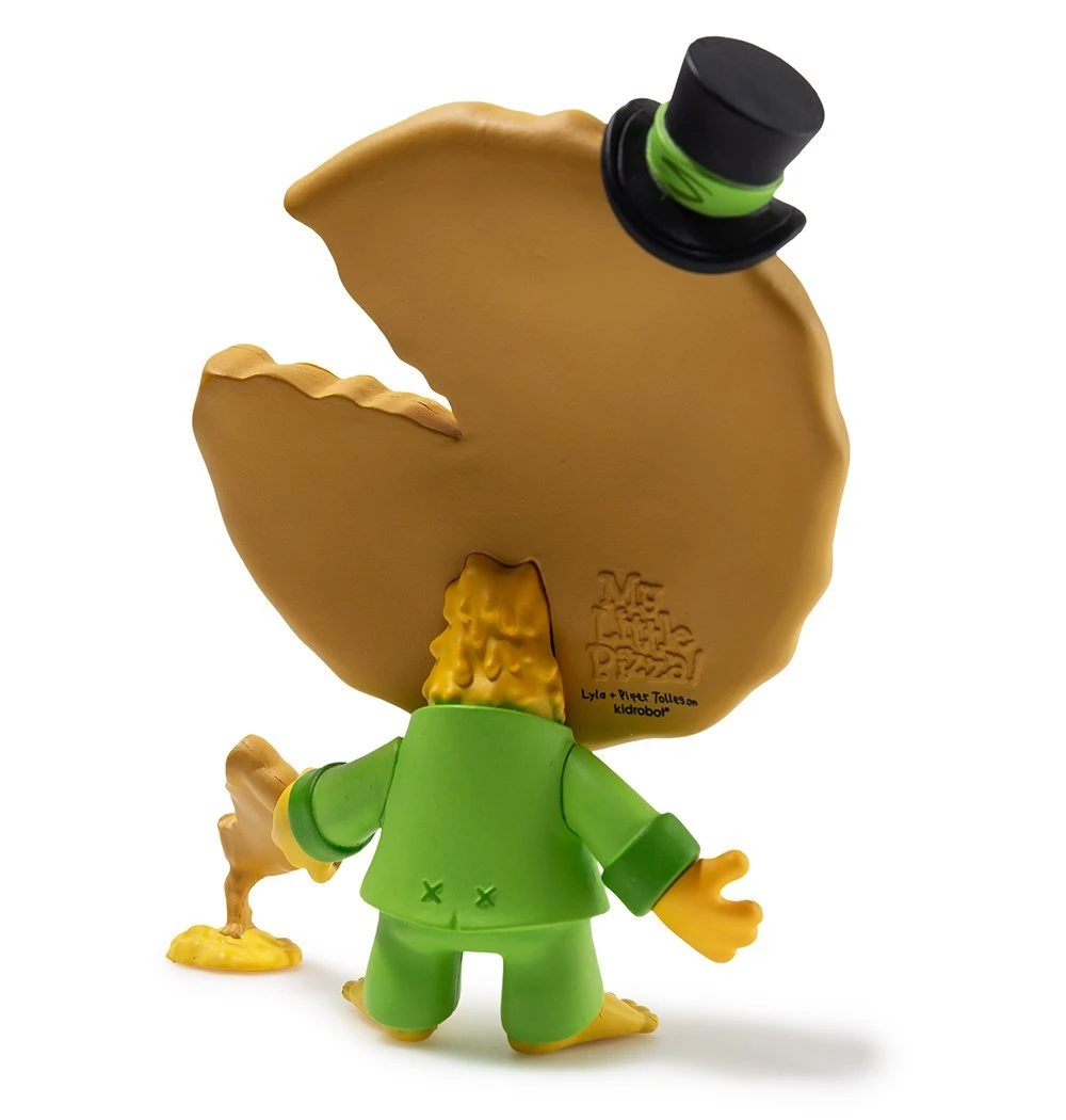 Spastic Pops KIDROBOT LYLA & PIPER TOLLESON - 4" MY LITTLE PIZZA - GREEN Designer Brands! 4 Spastic Pops KIDROBOT LYLA & PIPER TOLLESON - 4" MY LITTLE PIZZA - GREEN Designer Brands!