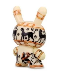 Spastic Pops KIDROBOT THE MET 3" SHOWPIECE DUNNY- GREEK COSMETIC VASE Designer Brands! 22 Spastic Pops KIDROBOT THE MET 3