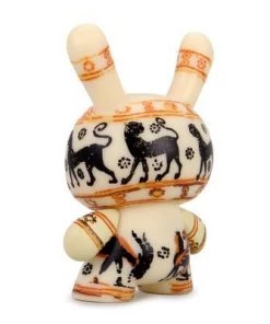 Spastic Pops KIDROBOT THE MET 3" SHOWPIECE DUNNY- GREEK COSMETIC VASE Designer Brands! 21 Spastic Pops KIDROBOT THE MET 3