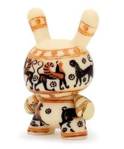 Spastic Pops KIDROBOT THE MET 3" SHOWPIECE DUNNY- GREEK COSMETIC VASE Designer Brands! 18 Spastic Pops KIDROBOT THE MET 3