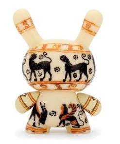 Spastic Pops KIDROBOT THE MET 3" SHOWPIECE DUNNY- GREEK COSMETIC VASE Designer Brands! 19 Spastic Pops KIDROBOT THE MET 3