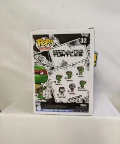 Spastic Pops The Drop! Leonardo Eastman & Laird's - Leonardo (Black & White)