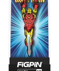 Spastic Pops All In Stock! LIMITED EDITION FiGPiN.COM EXCLUSIVE Classic Iron Man (446) Property: Marvel Classic