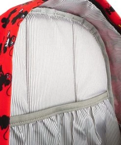 Spastic Pops Designer Brands! LOUNGEFLY: Disney Mickey Mouse Parts Nylon Backpack