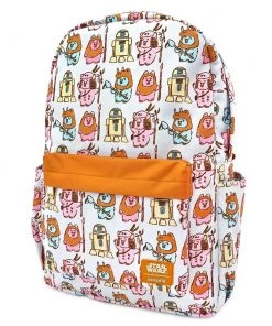 Spastic Pops LOUNGEFLY: Star Wars Pastel Yub Nub Nylon Backpack