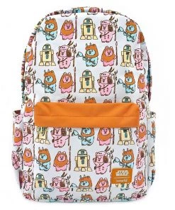Spastic Pops LOUNGEFLY: Star Wars Pastel Yub Nub Nylon Backpack