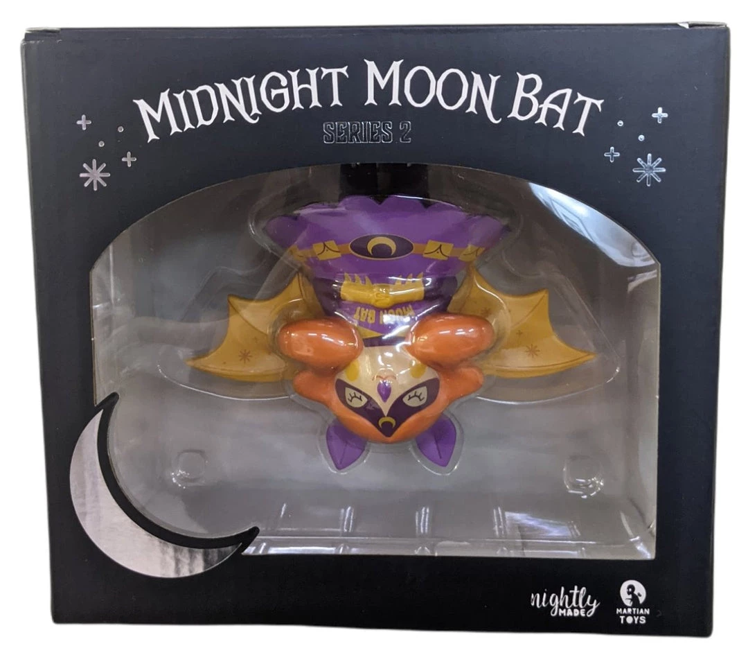 Spastic Pops MARTIAN TOYS: LE150 Midnight Moon Bat Series 2: Bat Vixen By Nightly Made X Martian Toys Designer Brands! 5 Spastic Pops MARTIAN TOYS: LE150 Midnight Moon Bat Series 2: Bat Vixen By Nightly Made X Martian Toys Designer Brands!