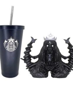 Spastic Pops MARTIAN TOYS: LE150 "Slave To The Siren" - Black Sea - 'Tall' Version + Tumbler Bundle By Oasim Karmieh X RXSe7en X Martian Toys Designer Brands!