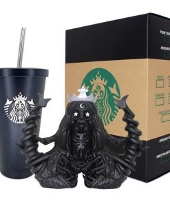 Spastic Pops MARTIAN TOYS: LE150 "Slave To The Siren" - Black Sea - 'Tall' Version + Tumbler Bundle By Oasim Karmieh X RXSe7en X Martian Toys Designer Brands!