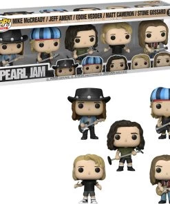 Spastic Pops Pearl Jam (5-Pack) Alternative Name: Mike McCready | Jeff Ament | Eddie Vedder | Matt Cameron | Stone Gossard Type: Vinyl Art Toys Brand: Funko Series: Pop! Vinyl , Pop! Rocks Scale: 3.75" Released: Aug 2021