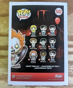 Spastic Pops The Drop! Pennywise With Spider Legs (GITD) Type: Vinyl Art Toys Glow - Entertainment Earth Exclusive