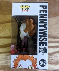 Spastic Pops The Drop! Pennywise With Spider Legs (GITD) Type: Vinyl Art Toys Glow - Entertainment Earth Exclusive