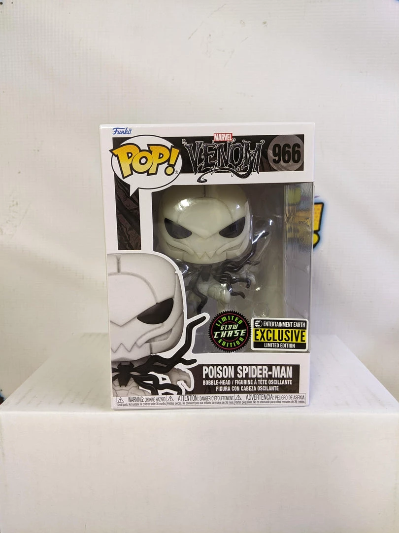 Spastic Pops Poison Spider-Man (Glow In The Dark) The Drop! 1 Spastic Pops Poison Spider-Man (Glow In The Dark) The Drop!