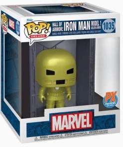Spastic Pops POP! Deluxe: Marvel Hall Of Armor - Iron Man Model 1 [PX Previews Exclusive]