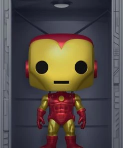 Spastic Pops POP! Deluxe: Marvel Hall Of Armor - Iron Man Model 4 [PX Previews Exclusive] In Stock!