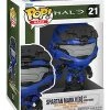 Spastic Pops Games! POP Games: Halo Infinite- Mark V [B] W/Blue E Sword