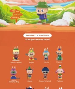 Spastic Pops [POP MART] The Monster Camping Series Blind Box (Single Sealed Blind Box)