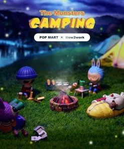 Spastic Pops [POP MART] The Monster Camping Series Blind Box (Single Sealed Blind Box)